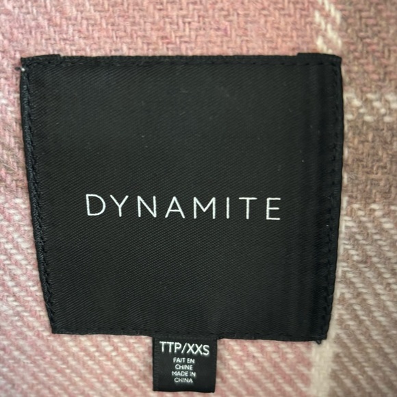 Dynamite Plaid Shacket - Picture 4 of 5